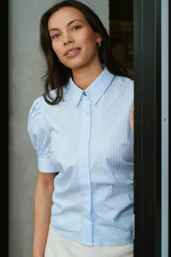 Nnfrannie Soft Stripe Shirt 169738