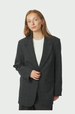 Nngaby Check Blazer 166932