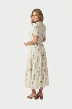 Nngardena Flower Rank Dress 167972
