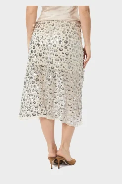 Nngilla Flower Sequins Skirt 167537