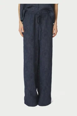 Nnheifa Flower Stripe Pants 168495