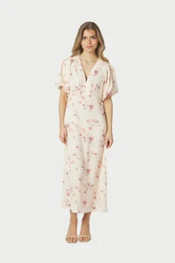 Nnillana Sateen Print Dress 168215