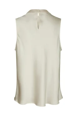 Nnisola Drapy Satin Top 167873