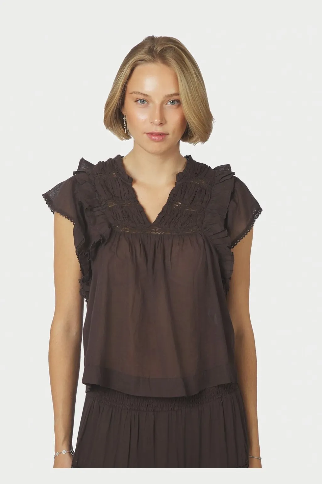 Nnjayla S Voile Top 159881
