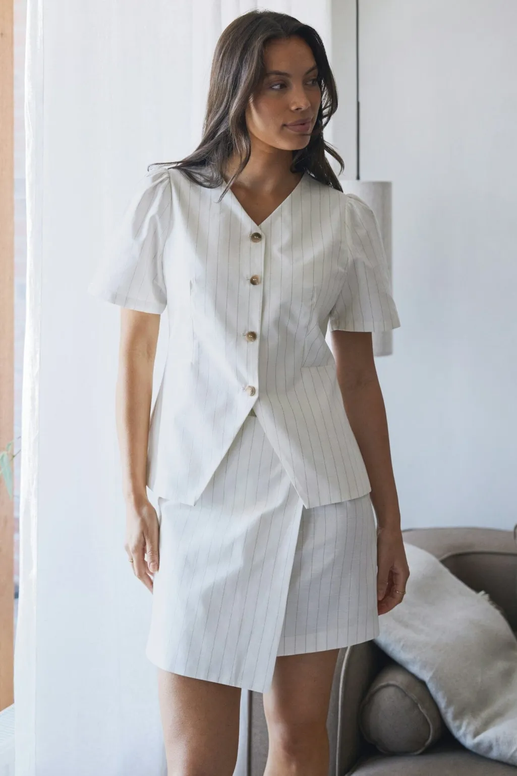 Nnjules Summer Stripe Blouse 168850