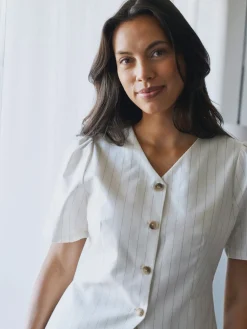 Nnjules Summer Stripe Blouse 168850