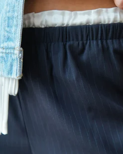 Nnjulius Pinstripe Pants 164718