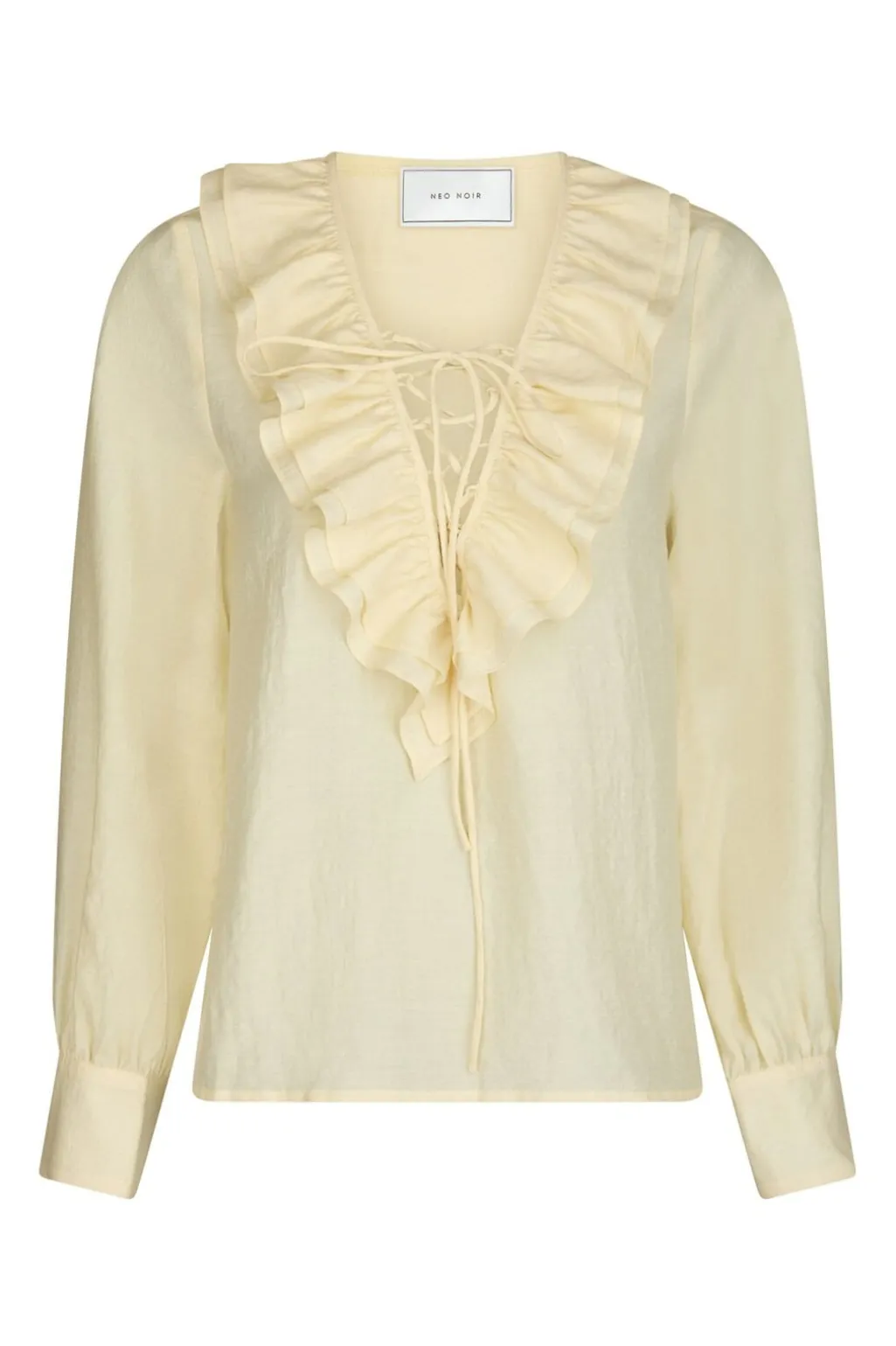 Nnkatarina Crepe Ruffle Blouse 166497