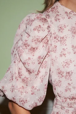 Nnkikka Chiffon Flower Dress 167915