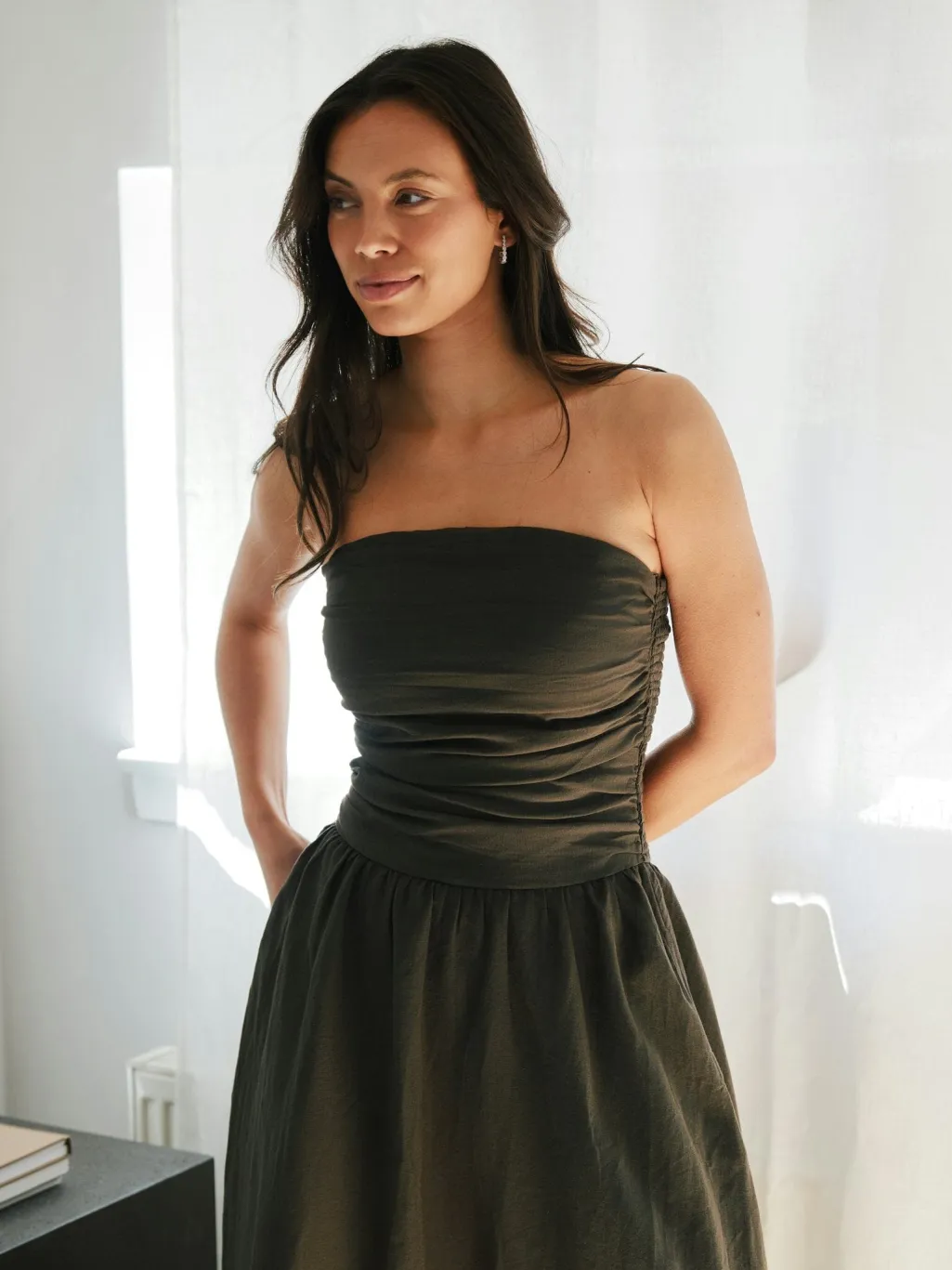 Nnkima Linen Dress 168558