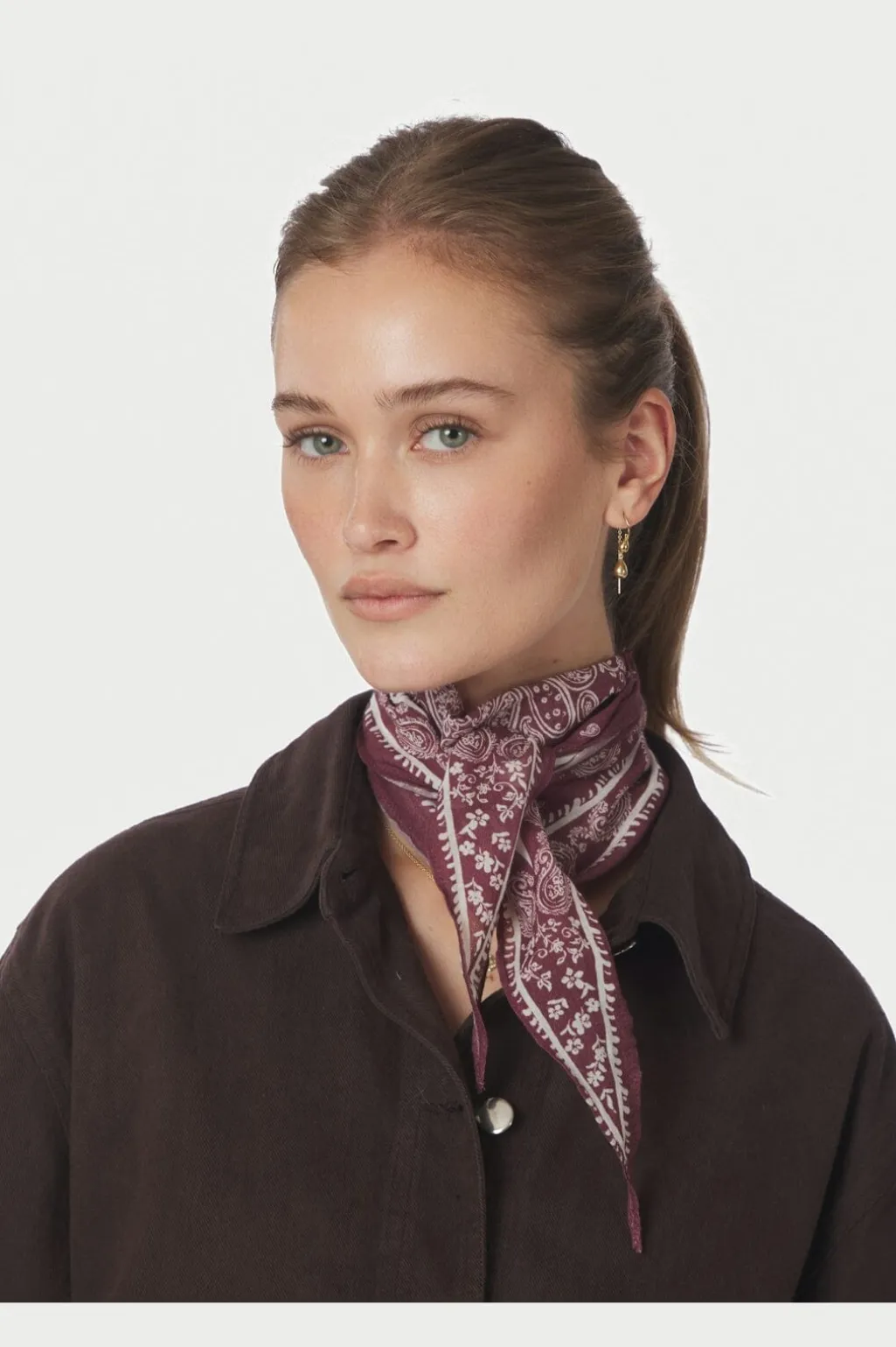 Nnkinessa Paisley Scarf 164346
