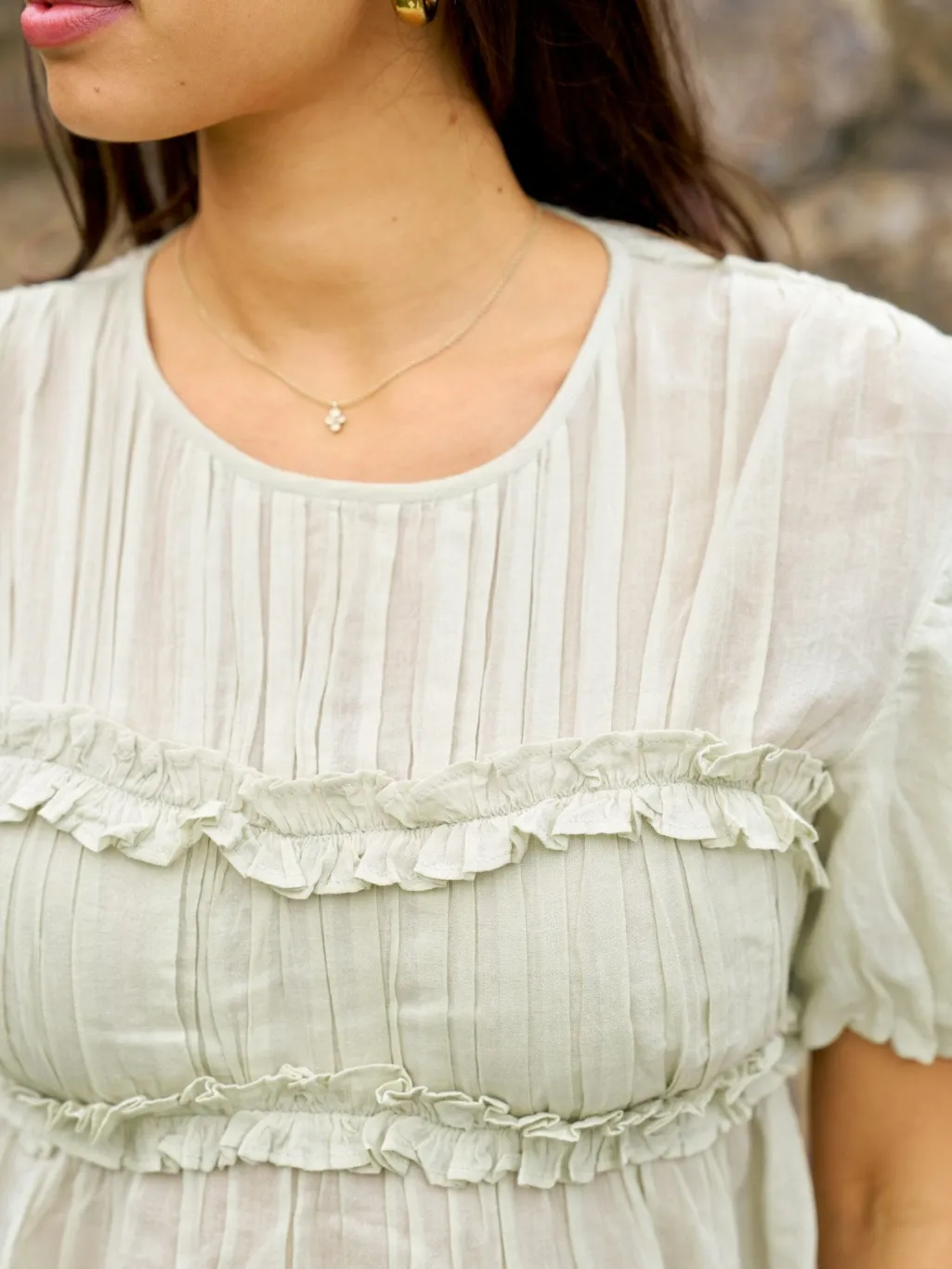 Nnkiril S Voile Blouse 166388