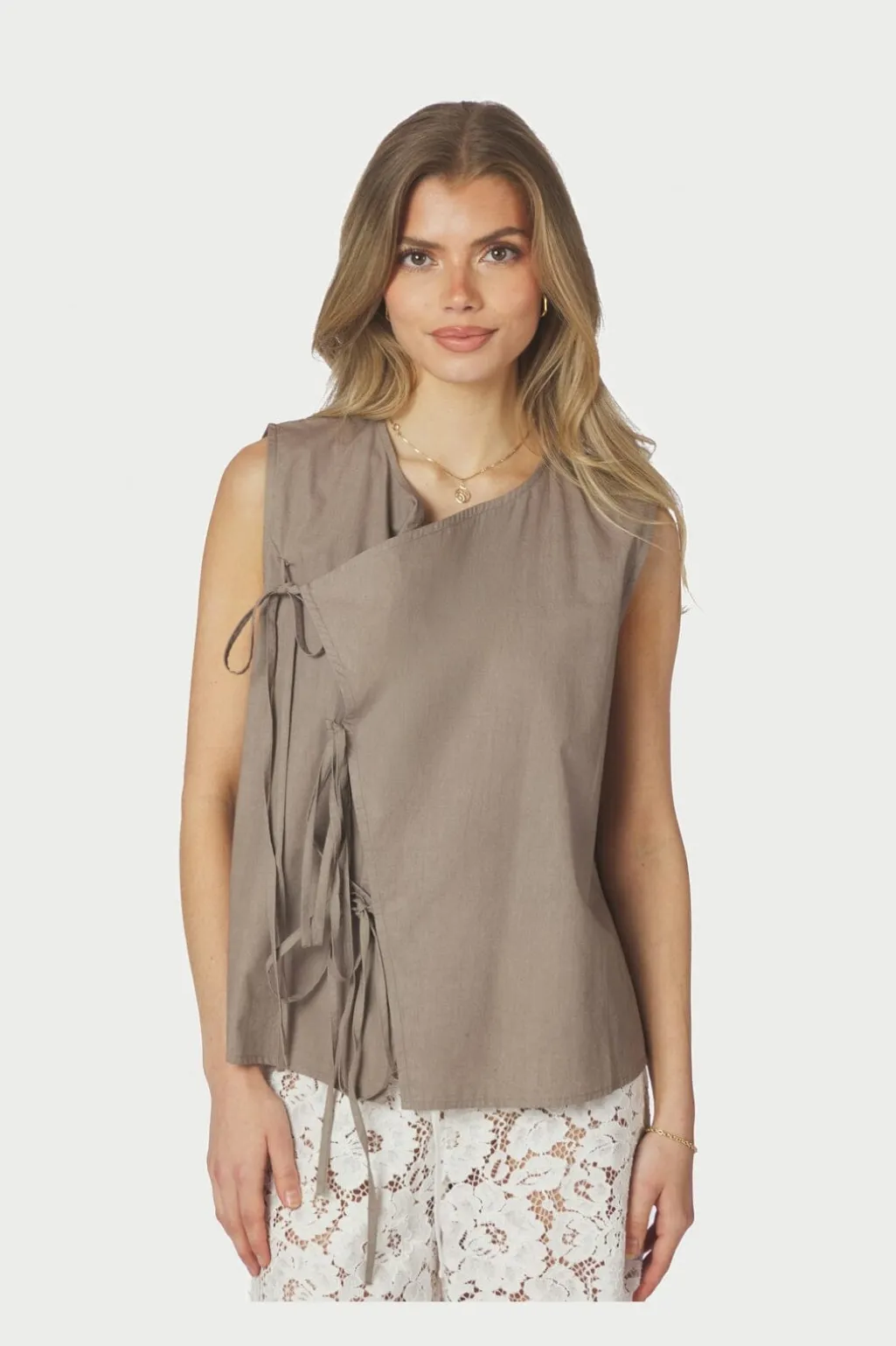 Nnlasa C Poplin Top 168962
