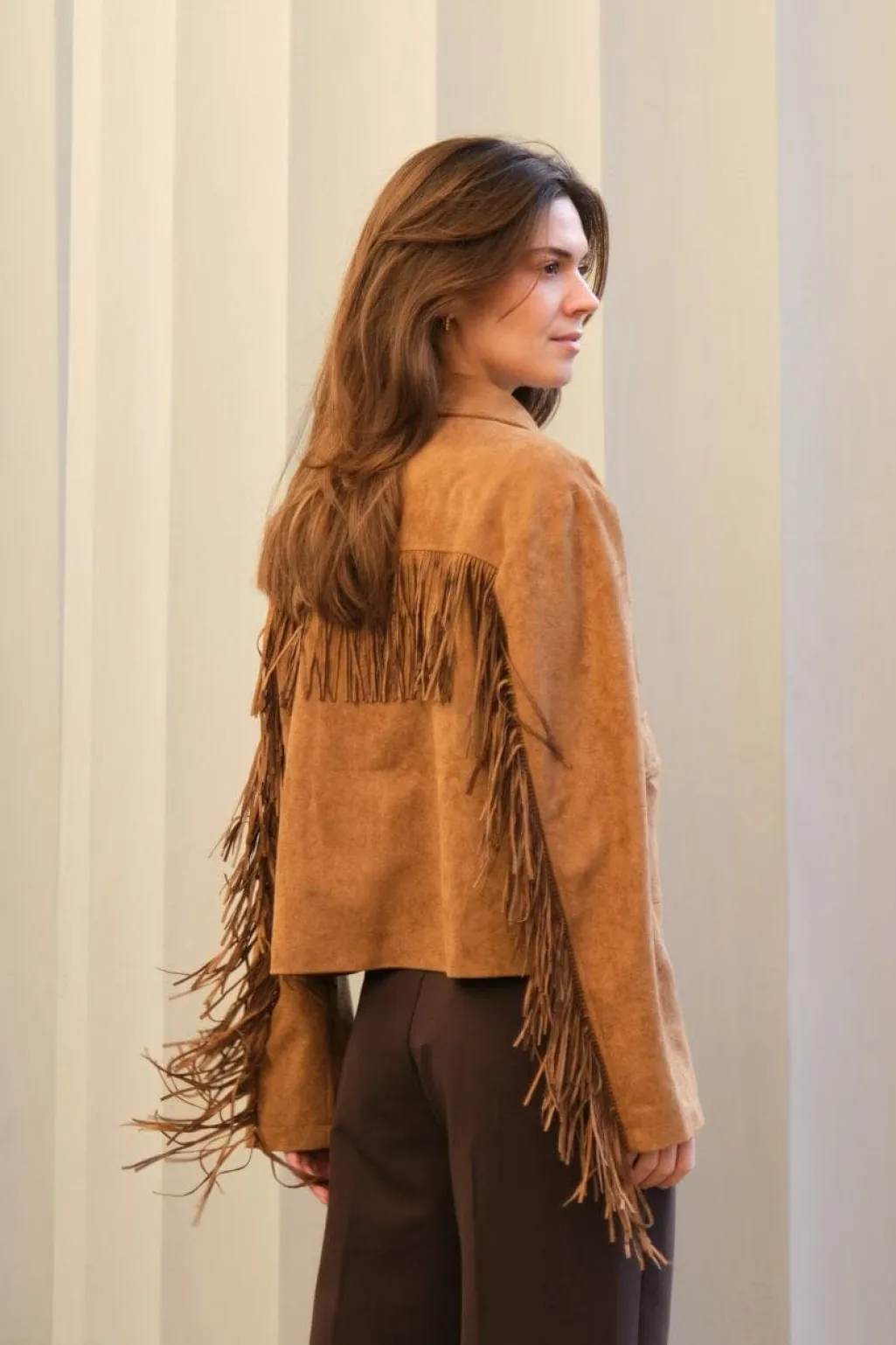 Nnlauron Faux Suede Jacket 165915