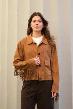 Nnlauron Faux Suede Jacket 165915