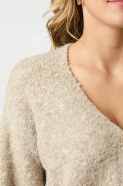 Nnlavanda Boucle Knit Cardigan 164894