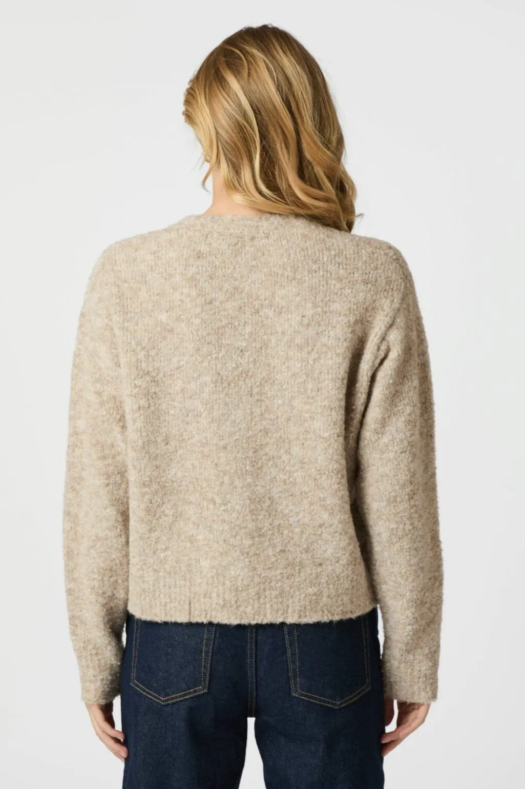 Nnlavanda Boucle Knit Cardigan 164894
