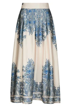 Nnlenni Paisley Border Skirt 166205