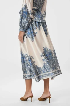 Nnlenni Paisley Border Skirt 166205