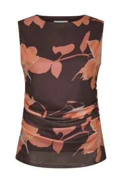 Nnliblana Flower Mesh Top 168871