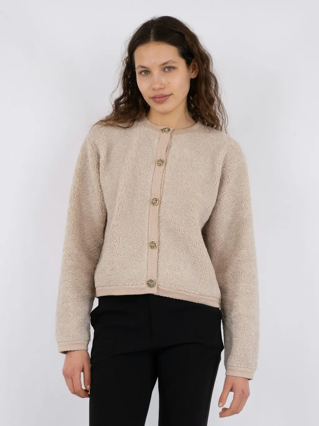 Nnlimo Fluffy Knit Cardigan