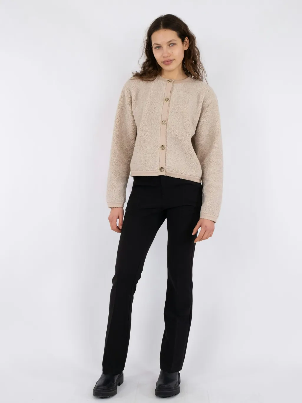 Nnlimo Fluffy Knit Cardigan