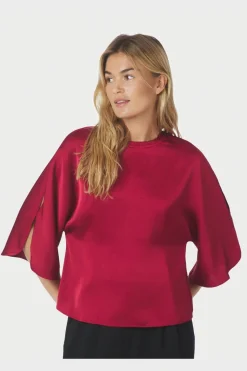 Nnliora Heavy Sateen Blouse 165567