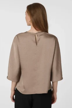 Nnliora Heavy Sateen Blouse 165567