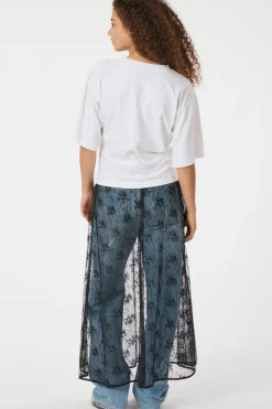 Nnloreta Lace Sequins Skirt 164611