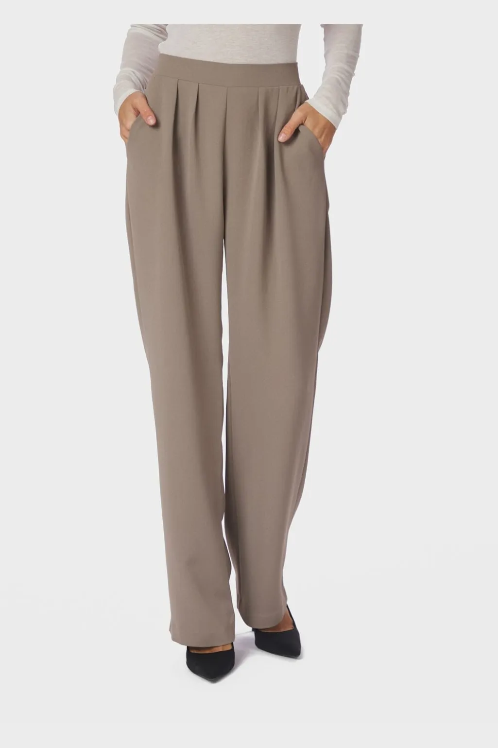 Nnlunet Crepe Pants 168084