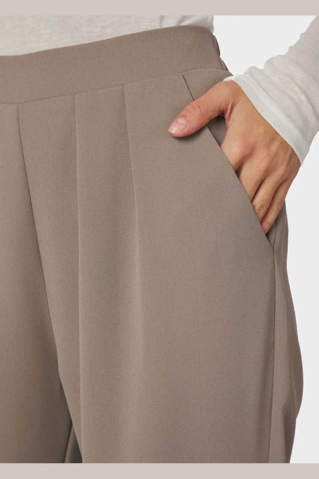 Nnlunet Crepe Pants 168084
