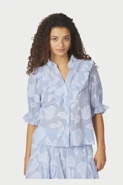 Nnmanet Jacquard Blouse 168480