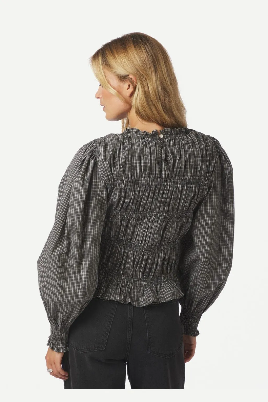 Nnmarcia Check Blouse 166893