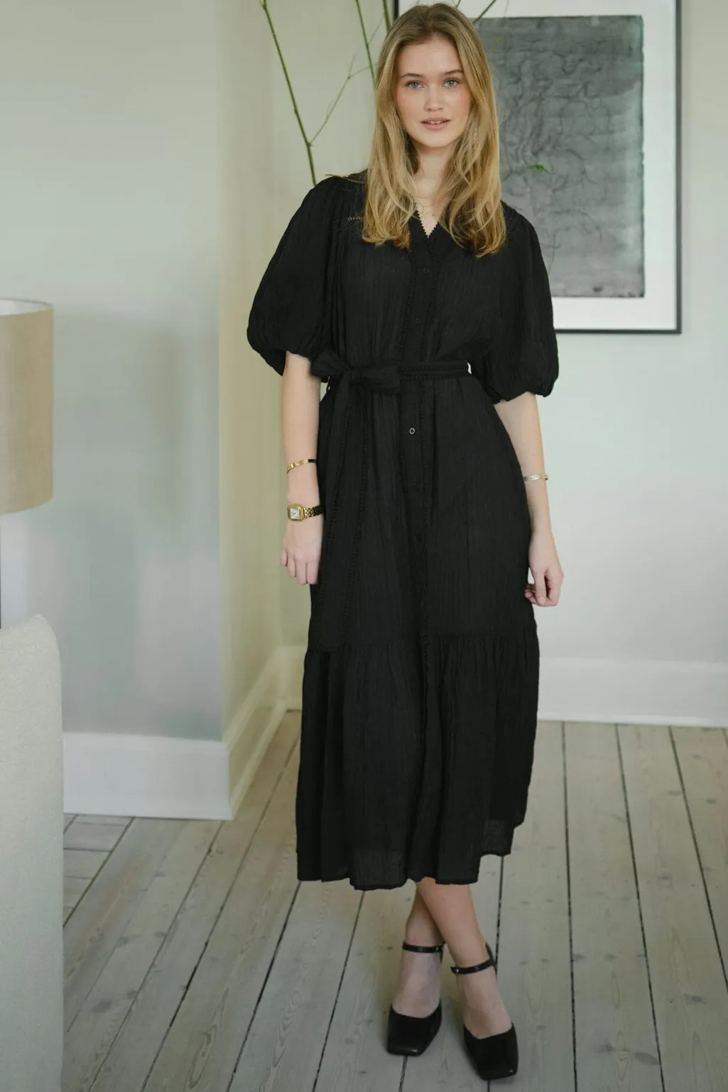 Nnmargarita Crepe Dress 167218