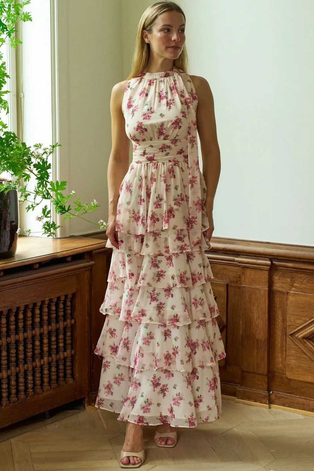 Nnmarli Amazing Chiffon Dress 167706