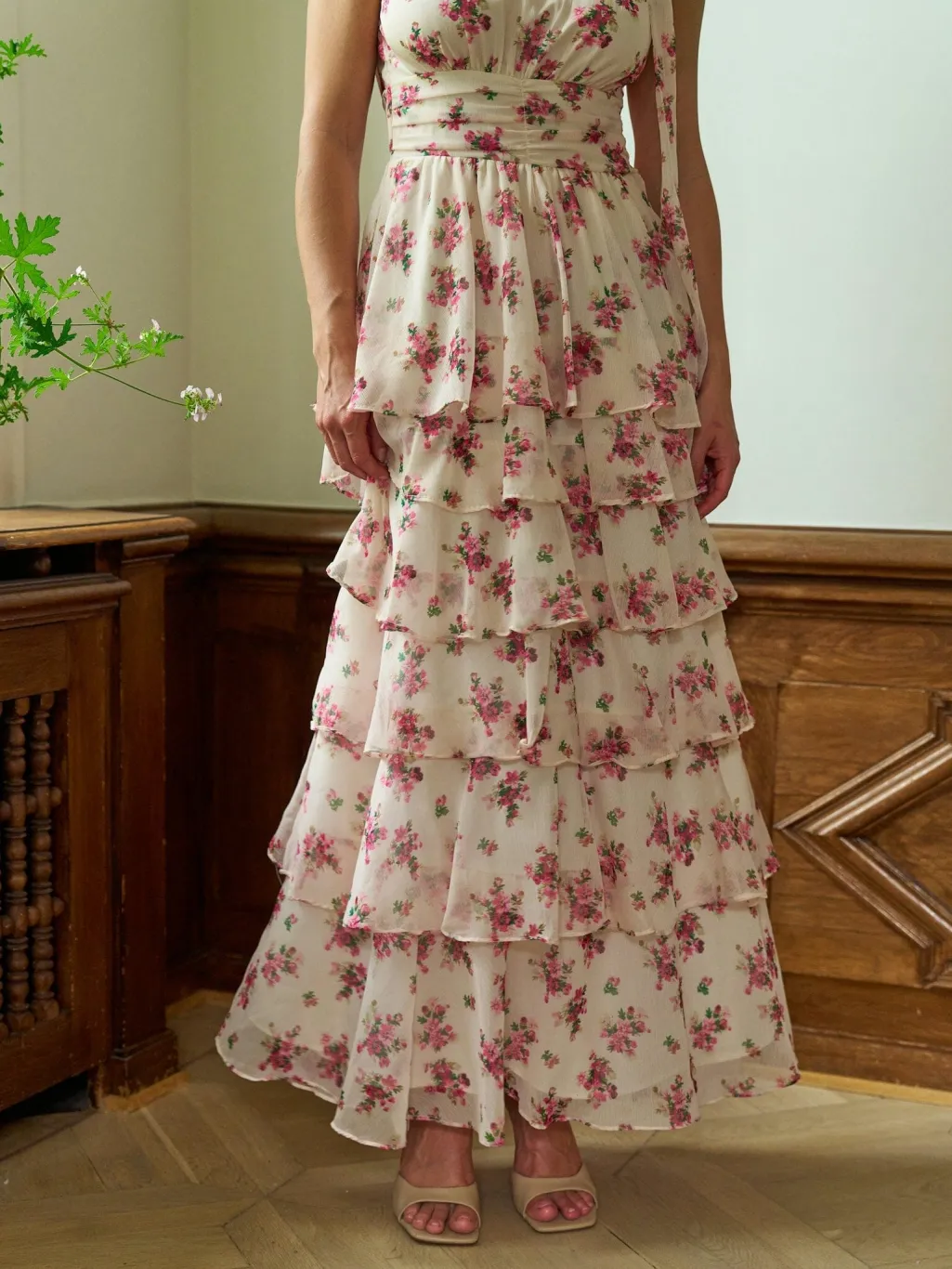 Nnmarli Amazing Chiffon Dress 167706