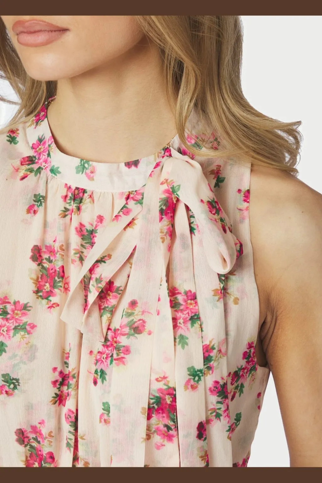 Nnmarli Amazing Chiffon Dress 167706