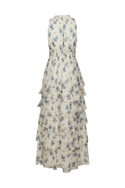 Nnmarli Amazing Chiffon Rose Dress 167706