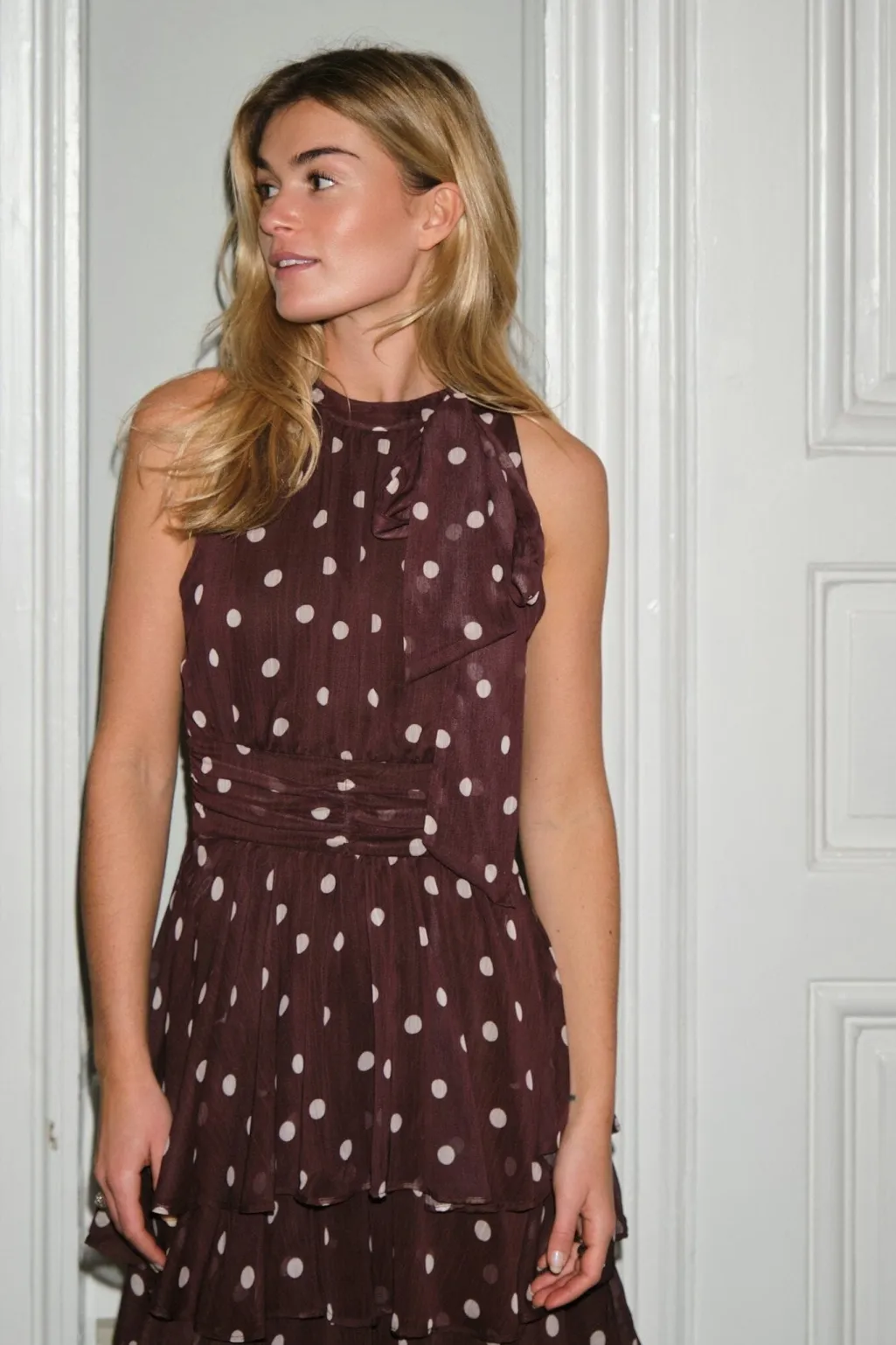 Nnmarli Big Dot Dress 167758