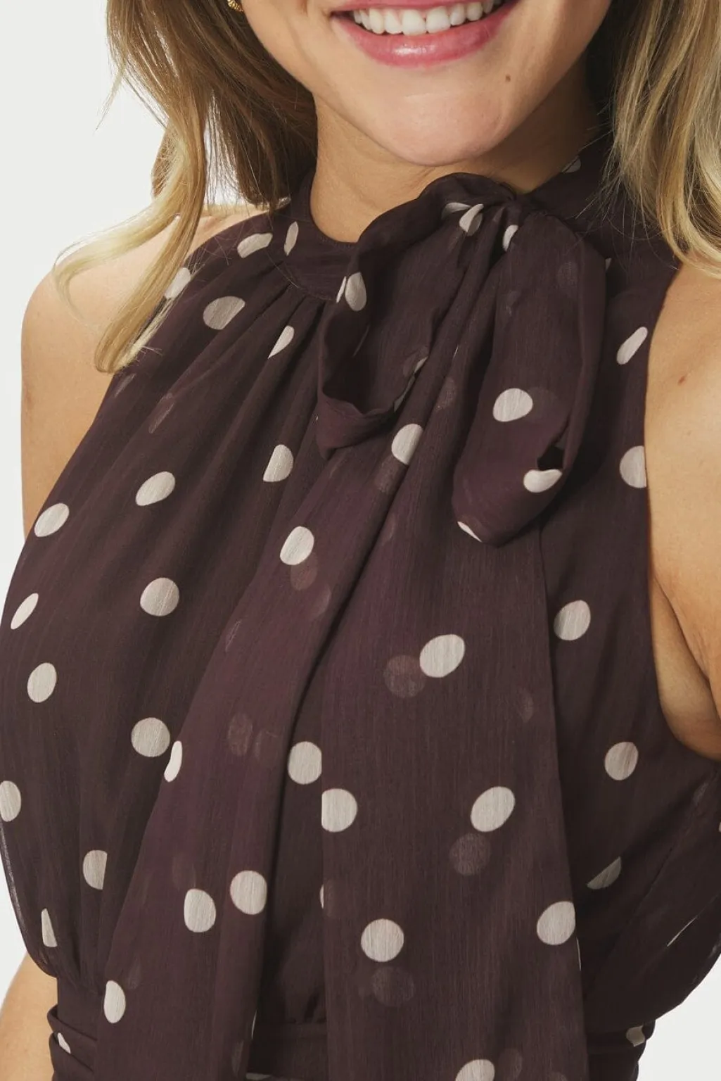 Nnmarli Big Dot Dress 167758