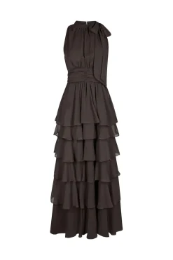Nnmarli Solid Chiffon Dress 165640