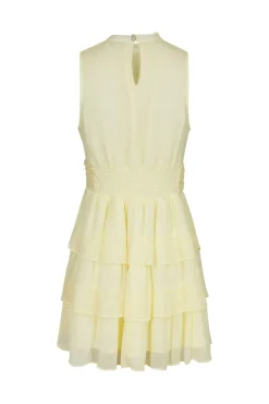 Nnmay Solid Chiffon Dress 168430