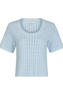 Nnmeiko Solid Knit Blouse 164706