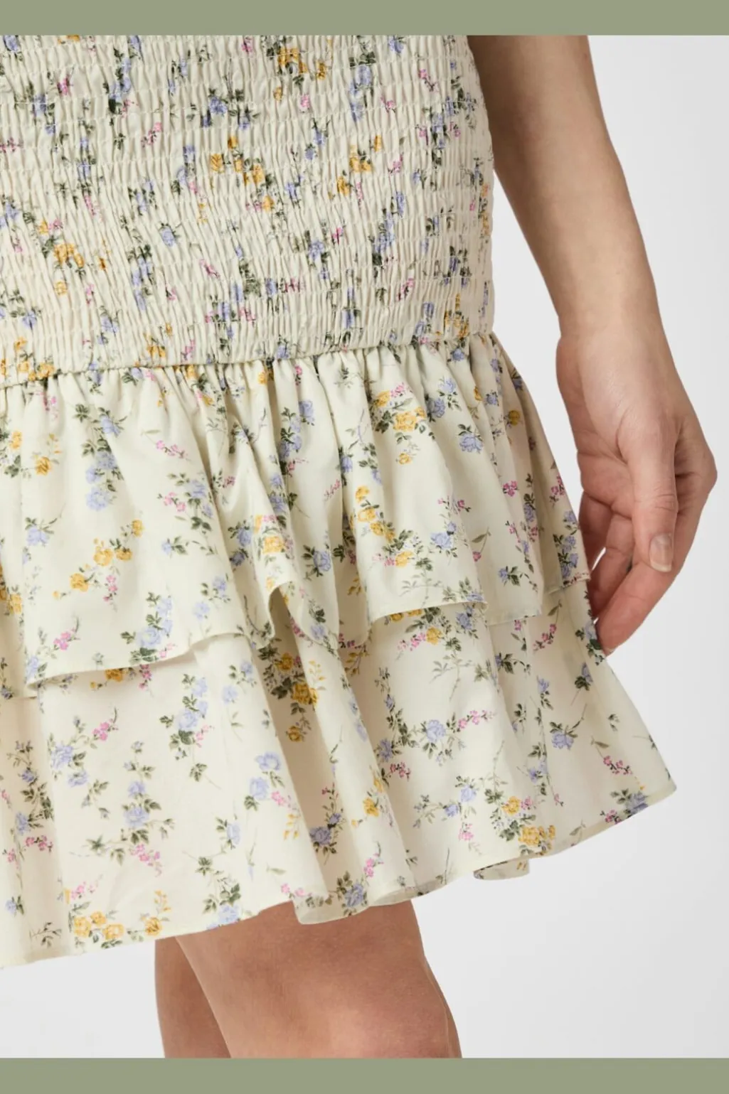 Nnmikka Smock Print Dress 164929