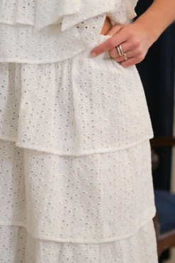 Nnmorris Emb Skirt 167911