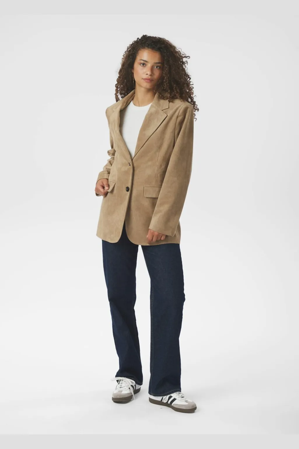 Nnnamy Imitated Suede Blazer 164548