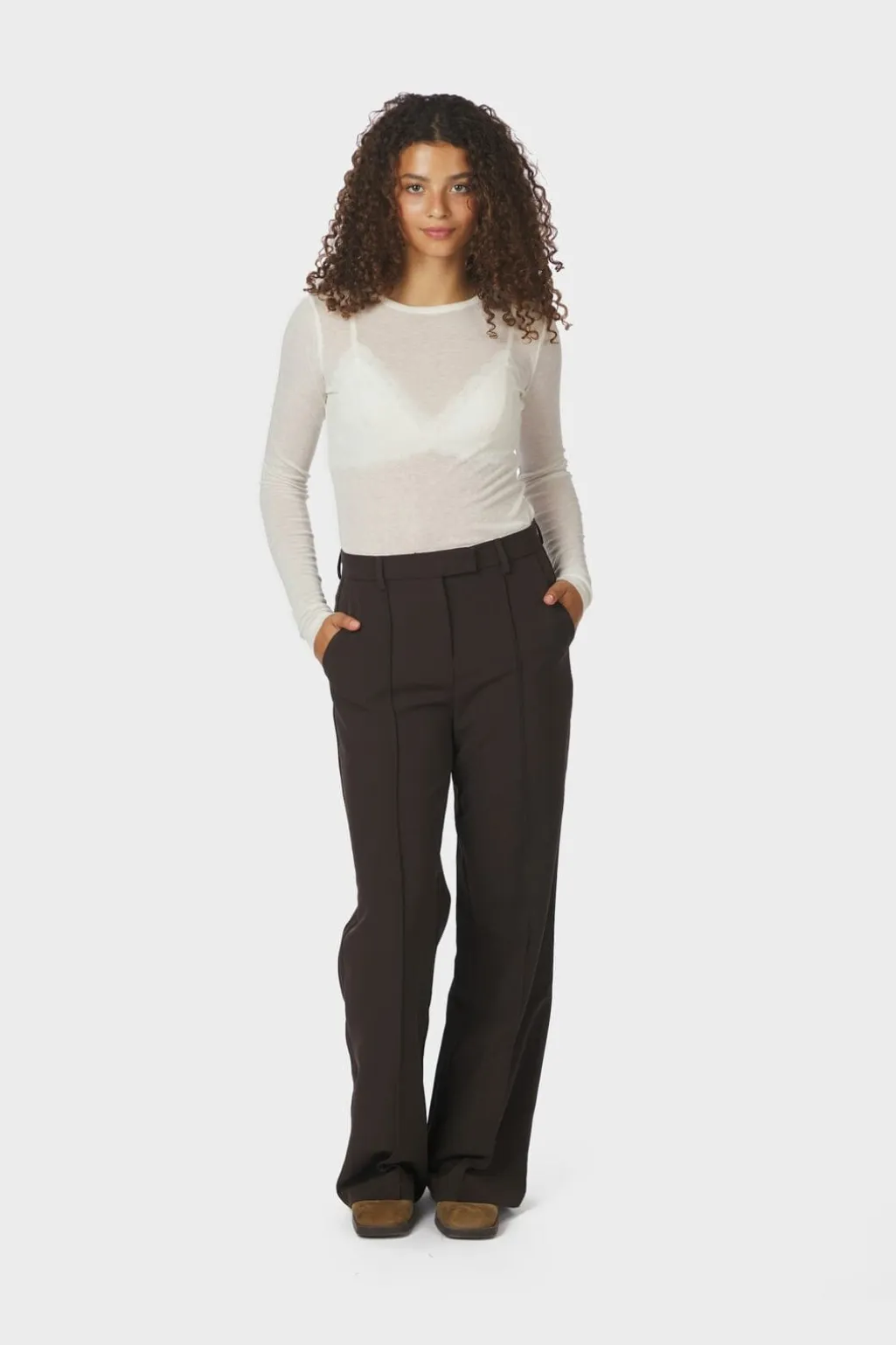 Nnnella Fine Rib Blouse 167271