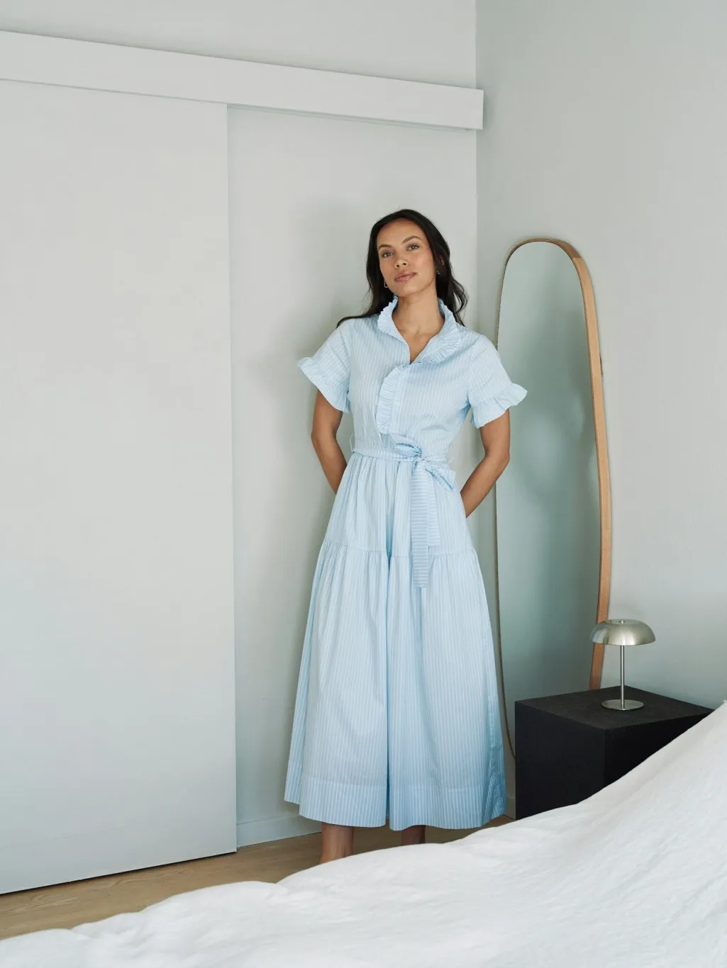 Nnnellie Soft Stripe Dress 168230