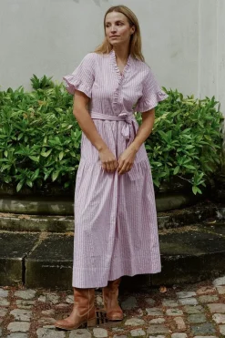 Nnnessie Structure Stripe Dress 169739