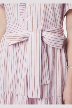 Nnnessie Structure Stripe Dress 169739